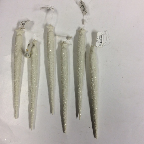 Dept 56 Set of 6 Snowbabies Star Icicle VTG - Picture 6 of 10